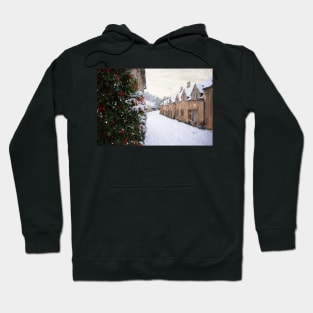 Castle Combe in the snow Hoodie